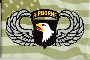  WW2 - Magnet - Insigne de la 101ème Airborne Division - Picture 1 of 1
