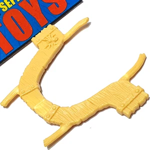 Cowboys of Moo Mesa Sherif Terrorbull YOKE original 1991 yellow accessory A - Picture 1 of 16