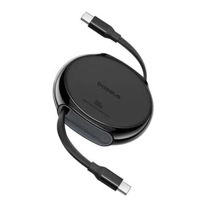 Baseus 100W pour Câble de Charge Rétractable Type-C vers Type-C 1m pour Téléphones - Photo 1 sur 13