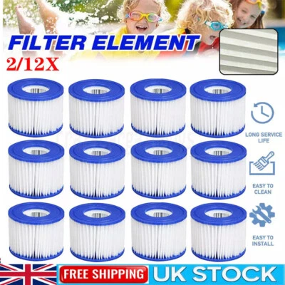 12x New Bestway Lazy Lay-Z-Spa Filters VI Cartridge, Hot Tub Spa Swimming pool - Image 1 of 4