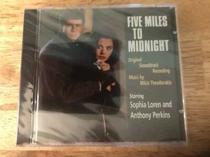 Five Miles To Midnight Soundtrack CD Mikis Theodorakis NEW SEALED CD - Imagen 1 de 2
