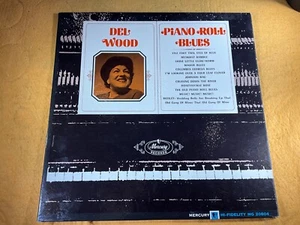 A1-65 DEL WOOD Piano Roll Blues - 1963 - MERCURY MG-20804 - RECORD - BLUES /JAZZ - Imagen 1 de 8