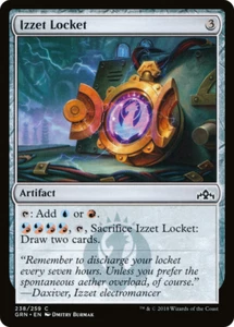 IZZET LOCKET X 4 N/M GUILDS OF RAVNICA MAGIC THE GATHERING - Picture 1 of 1