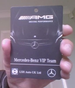 Mercedes Benz VIP Team AMG Driving Performance Car  AAA Backstage Pass for Event - Picture 1 of 1