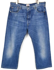 Levi's 501 Original Straight Leg Button-Fly Herrenjeans W40 L25 Neu Schnurrhaare - Bild 1 von 6