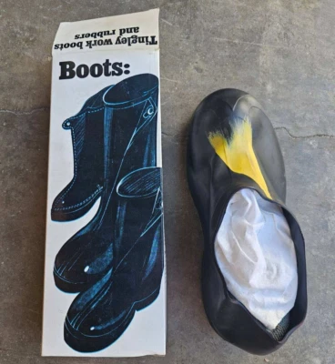 Tingley 1302 Work Rubber / Shoe Cover - Size Large 9.5-11 - Vintage 1975 - Image 1 of 4
