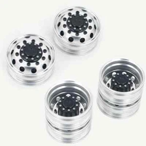 Llanta de metal motriz para camión de radiocontrol Tamiya 1/14 Scania 770S MAN Volvo King Hauler - Imagen 1 de 15