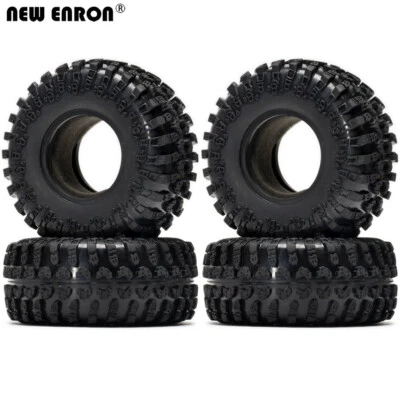 RC 1/10 Crawler 2.2" Rubber Tyre Tire Foam 125MM For Axial TRX4 SCX10 90046 47 - Image 1 of 4