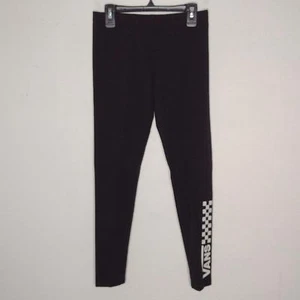 NWT Vans Girl's Black Activewear Leggings Size Medium - Picture 1 of 7