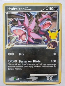 Hydreigon C lv.61 | SWSH138 | Sword & Shield Promo Cards: Black Star Promo | NM - Picture 1 of 2