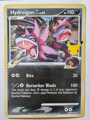 Hydreigon C lv.61 | SWSH138 | Sword & Shield Promo Cards: Black Star Promo | NM - Image 1 of 2