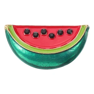 Watermelon Brooch and Cheery Badge Cute Women Woman Miss Jewellery - Picture 1 of 12