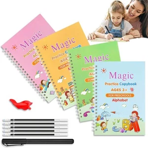 Magic Practice Copybook for Kids, Magic Calligraphy That Can Be Reused - Picture 1 of 8