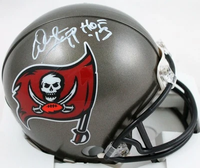 Warren Sapp Autographed TB Buccaneers 97-13 Mini Helmet w/HOF-Beckett W Hologram - Image 1 of 4