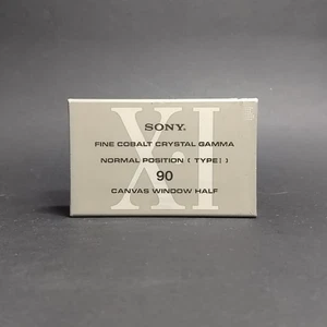 SONY XI 90 Japan 1991 Type I Normal Compact Cassette Tape - Picture 1 of 3