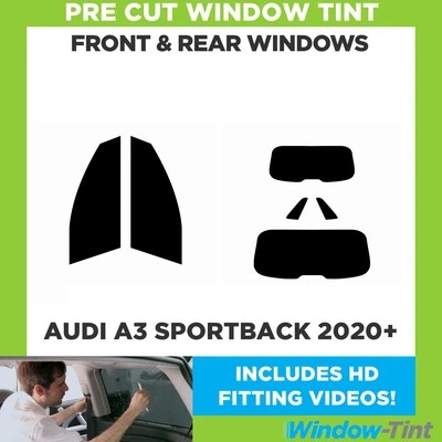 For Audi A3 Sportback 2020+ Pre Cut Window Tint Full Front & Rear - Image 1 of 4