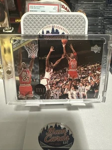 Michael Jordan Decade of Dominance 84 Menendez Brothers 1994 cubierta superior aire raro - Imagen 1 de 2
