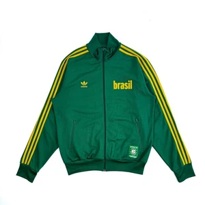 Adidas Originals Brasil 1970 Track Jacket All Time Greatest Green XL Vintage - Picture 1 of 20