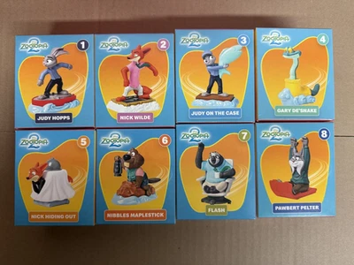 2025 McDonalds ZOOTOPIA 2 COMPLETE 8PC sealed SET FREE SHIPPING - Image 1 of 2