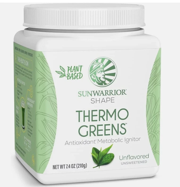 Sunwarrior Organic Shape Thermo Greens | Keto Thermo Greens | Unflavored, 210g - Image 1 of 1