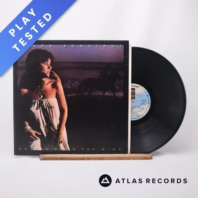 Linda Ronstadt Hasten Down The Wind Gatefold LP Album Vinyl Record - VG+/EX - Image 1 of 4