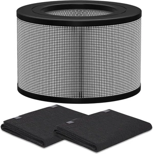 50250-S 1 HEPA Filters Replacement & 2 Carbon Pre-Filter Set Honeywell 24000 - Picture 1 of 5