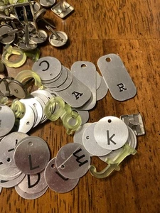 Scrapbooking Letters And Numbers.  200+.  Metal And Plastic. DIY & crafting - Picture 1 of 5