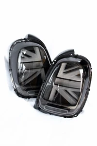 Fits MINI F56 Union Jack Smoked Grey LED Rear Taillights Plug Play 2014-2024 - Picture 1 of 6