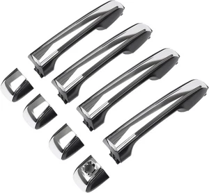 69210-60170 Chrome Exterior Door Handle Compatible with 2010-2021 GX460 4Runner - Picture 1 of 6