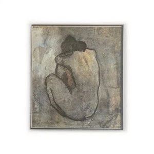FRAMED Blue Nude by Pablo Picasso Lithograph Sérigraph Good - Picture 1 of 9