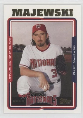 2005 Topps Washington Nationals Box Set Gary Majewski #37 - Image 1 of 2