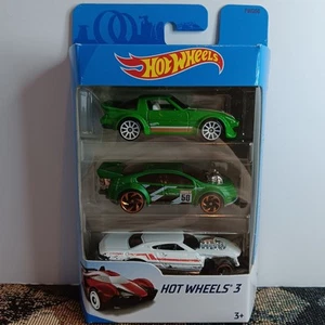 2018 Hot Wheels 3 Car Pack FWG56 Mazda RX7 Super Volt Project Speeder - NEW - Picture 1 of 6
