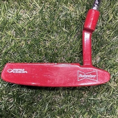 Ray Cook Budweiser beer Classic Plus 1 Putter Right Hand Steel Shaft 35.5” New - Image 1 of 4