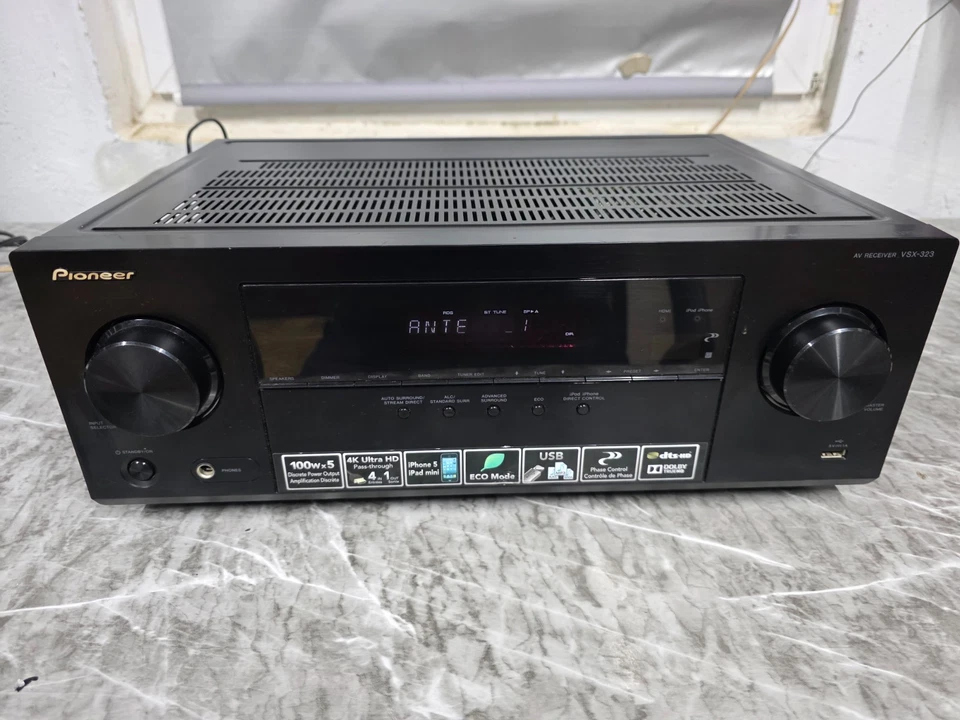Pioneer VSX-323 AV Receiver HDMI 5.1 Dolby USB 4K 5x100W - Bild 1 von 4