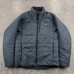 Patagonia Hyper Puff Jacke Herren XL blau Puffer Full Zip leicht isoliert - Bild 1 von 7