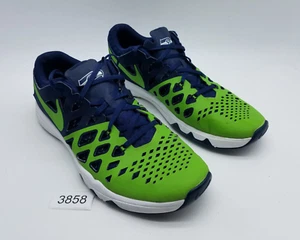 Nike Train Speed 4 AMP NFL Seattle Seahawks Sneakers Uomo Taglia 14 Blu Verde - Foto 1 di 12