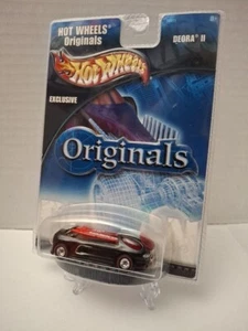 Hot Wheels Red Lines (Black Deora II Exclusive Originals 2001 Mattel)NEW RARE - Picture 1 of 4