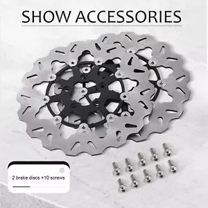 Front Brake Disc Rotor 11.8" For HARLEY Touring Electra glide Road King Softail - Picture 1 of 6