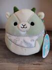 Squishmallow Palmer The Green Goat With Bandana 5? Nwt