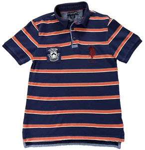 Polo de hombre US a rayas azul talla XL 100 % algodón - Imagen 1 de 8