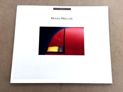 1992 Honda Prelude S and Si 26-page Original Car Sales Brochure Catalog Foto 1 de 4