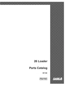 CASE IH 26 LOADER PARTS CATALOG - Picture 1 of 1