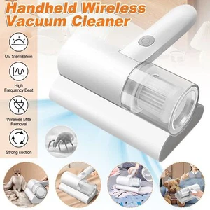 Handheld Mite Remover Home Bed Mattress Vacuum Sofa Cleaner Charging UV Cleaner - Picture 1 of 15