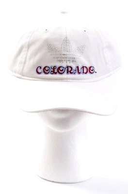 Adidas White MLS Colorado Rapids Adjustable Baseball Cap Adult One Size  NWT - Image 1 of 4