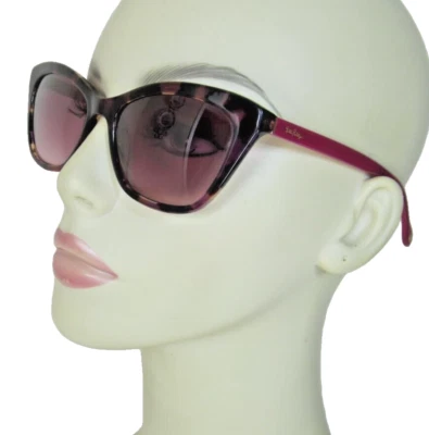 Gafas de sol LILLY PULITZER PK Britta ojo de gato concha de tortuga bordes brazos rosas Foto 1 de 4