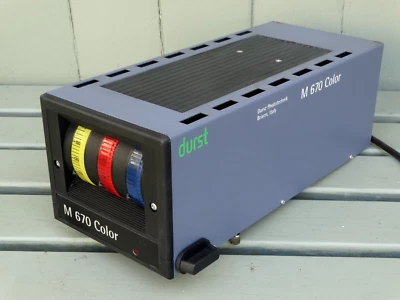 Durst M670 Colour Enlarger Head #1  (Blue) - Clean and Tested - Image 1 of 4