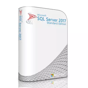 Microsoft SQL Server 2017 Standard with 4 Core License, unlimited User CALs - Picture 1 of 3