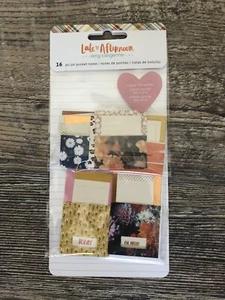 American Crafts! Amy Tangerine. Late Afternoon 16 Pocket Notes! New! - Picture 1 of 1