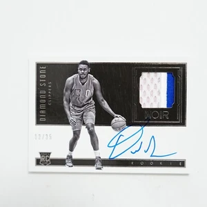 2016-17 Panini Noir Horizontal /35 Diamond Stone RPA Rookie Patch Auto RC #112 - Picture 1 of 2