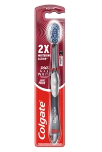 Colgate 360 Max White Sonic Power Medium Whitening Toothbrush With Bristles - Picture 1 of 1